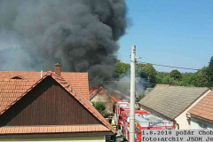 1.8.2018 požár Chobyně