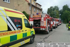 1.8.2021 požár Velké Opatovice
