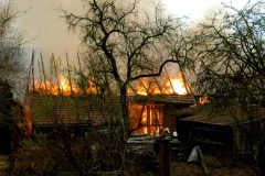 11.11.2005 požár Vranová Lhota