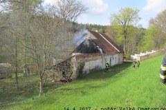 14.4.2017 požár Velké Opatovice