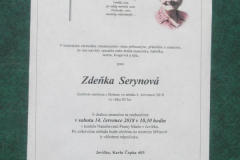 14.7.2018 pohřeb Z. Serynova