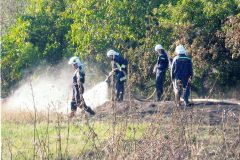 20.9.2003 požár trávy Biskupice-Zálesí