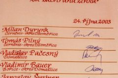 24.10.2003 medaile Za záchranu života Přibyslav