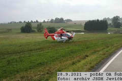 28.9.2021 požár OA Šubířov