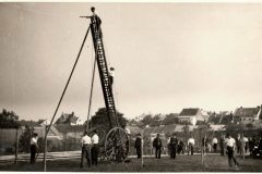 Hasičské cvičení na Tyršově plovárně