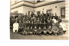 Školení velitelů a strojníků okresu M. Třebová v Šebetově březen - duben 1958