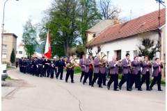 Svěcení sochy sv. Floriána 2.5.2004